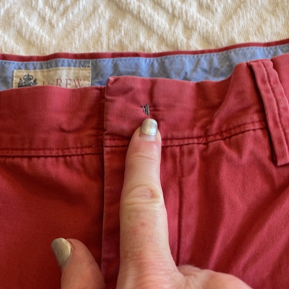 J.Crew 32 cotton men’s cargo shorts raspberry - Picture 5 of 14